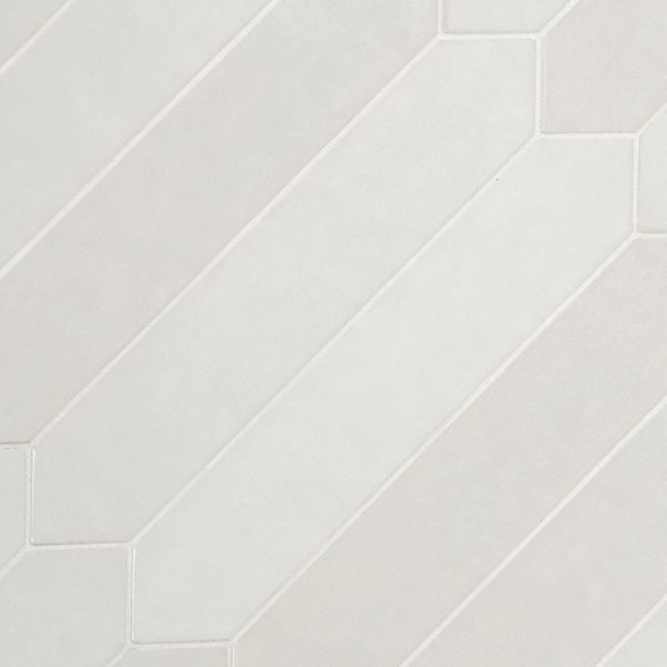 Renzo Dove Ceramic Picket Tile  