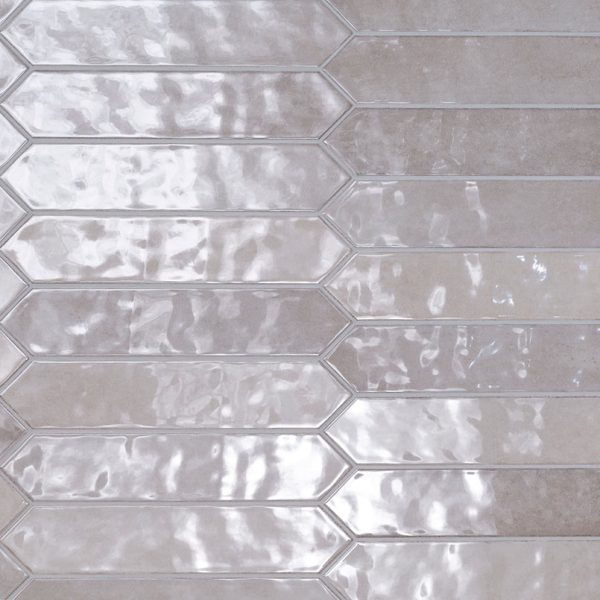 Renzo Sterling Ceramic Picket Tile  