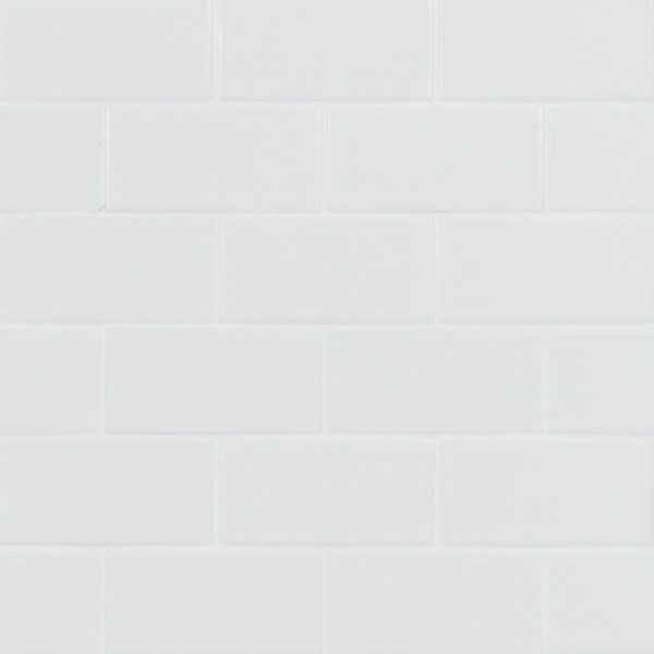 Retro Bianco Matte Tile 2x4  