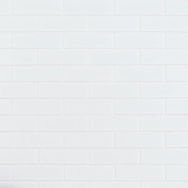 Retro Brick Bianco White Tile  