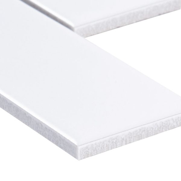 Retro Brick Bianco White Tile  
