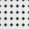 Retro Bianco Glossy Octagon Tile  