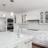 White & Black Basketweave Tile  