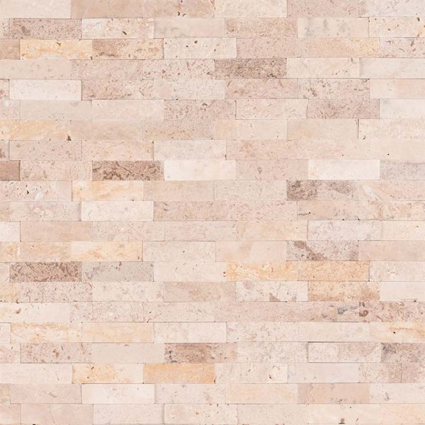 Roman Beige Splitface Peel And Stick Tile  