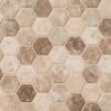 Sandhills Hexagon Mosaic Tile  