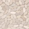Sliced Earth Pebbles Mosaic  