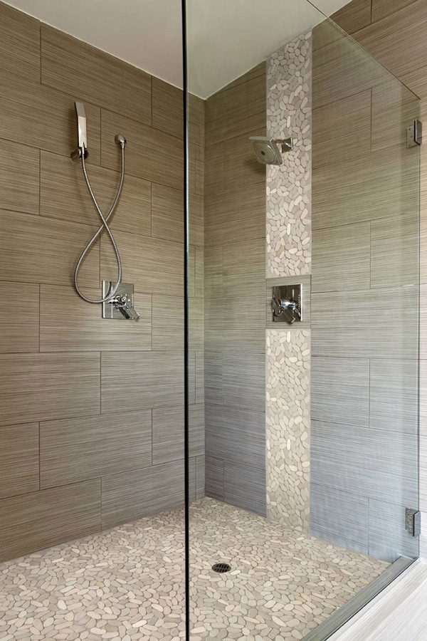 Sliced Earth Pebbles Mosaic  