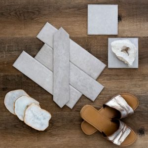 Renzo Sterling Ceramic Picket Tile  