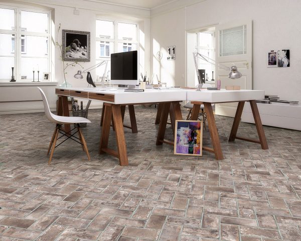 BRICKSTONE TAUPE 2X10 BRICK TILE  