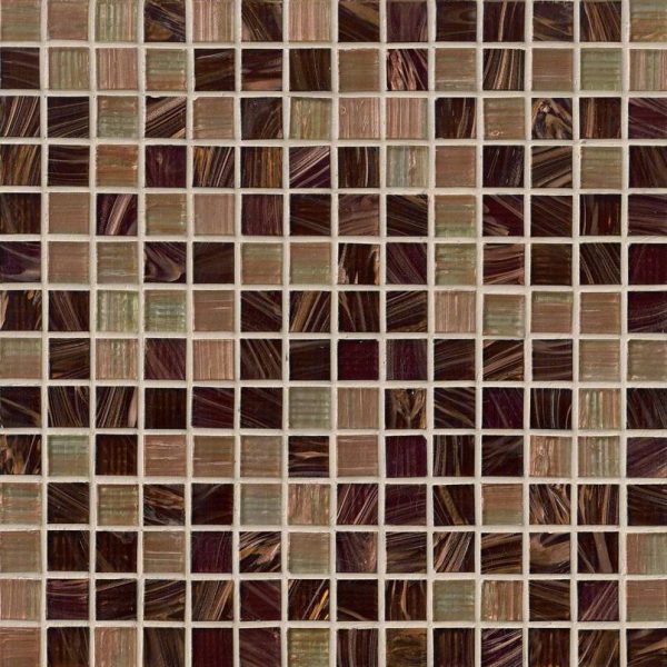 Treasure Trail Iridescent Glass Tile  
