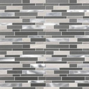 Urban Loft Interlocking Glass & Metal Tile  