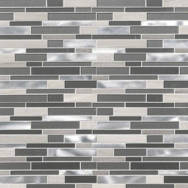 Urban Loft Interlocking Glass & Metal Tile  