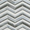 Urban Wave Lapis Glass Tile  