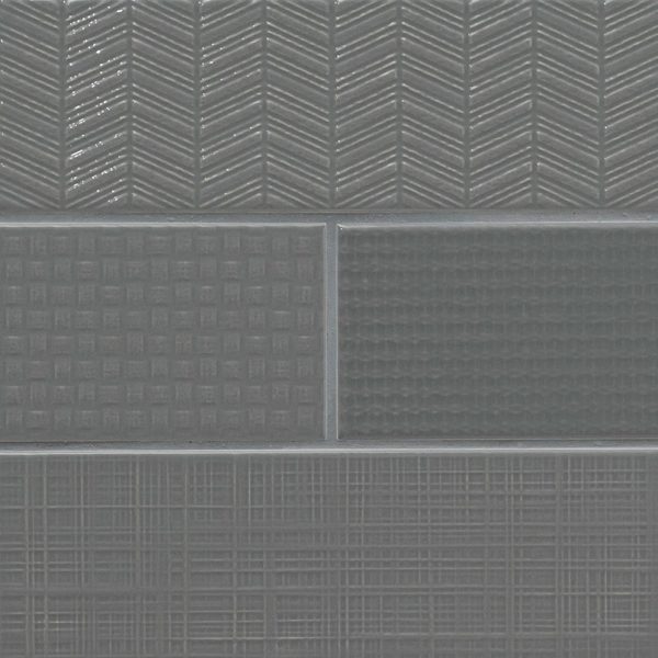 Urbano Graphite 3d Mix Tile  
