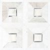 Verona Silver Pattern Backsplash Tile  
