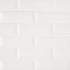 Whisper White Subway Tile 2x6  