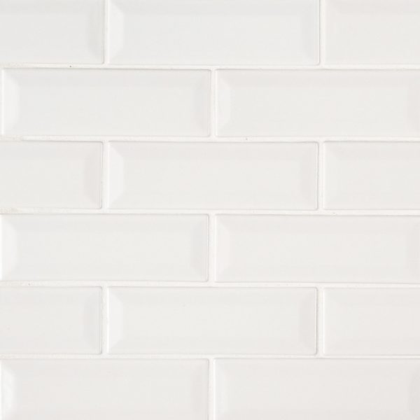 Whisper White Subway Tile 2x6  