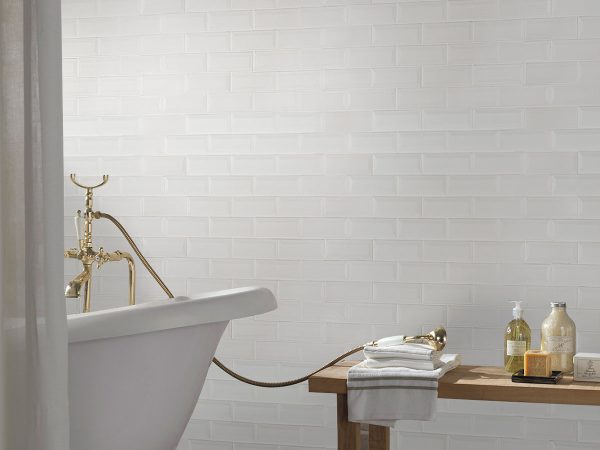 Whisper White Subway Tile 2x6  