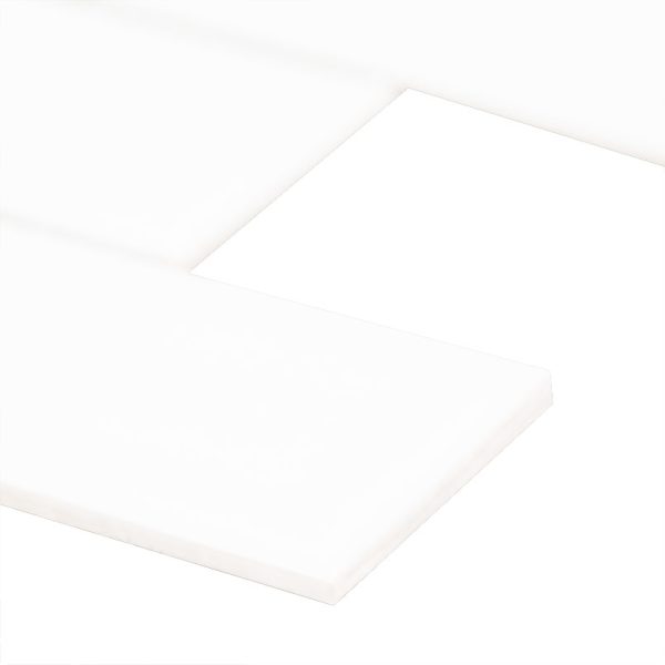 White 2X4 Beveled Glossy  