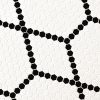 White And Black Hive Pattern Matte  