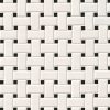 White & Black Basketweave Tile  