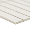 White Matte 1x6 Stack Pattern  