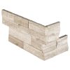 White Oak Splitface Stacked Stone  