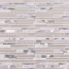 White Wave Interlocking Tile  