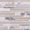 White Wave Interlocking Tile  