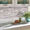 White Wave Interlocking Tile  