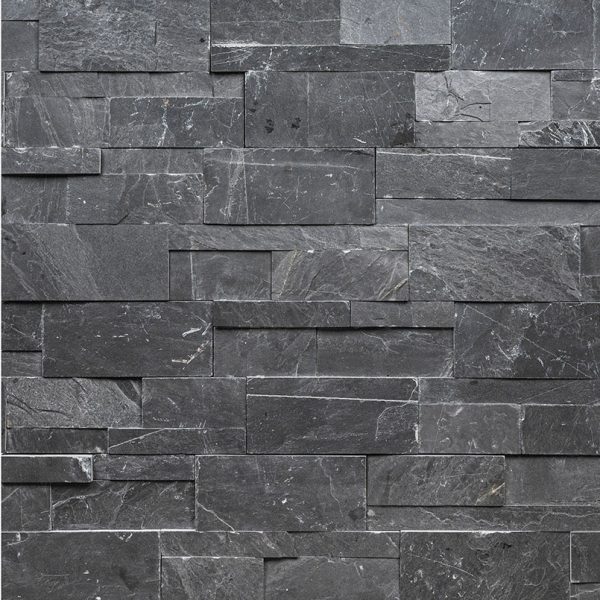 Premium Black XL Stacked Stone  