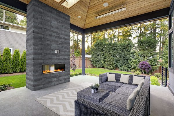 Premium Black XL Stacked Stone  