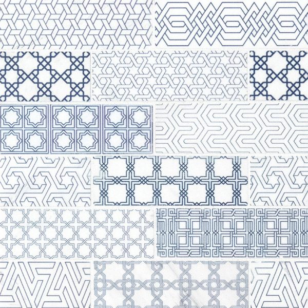 Zouli Encaustic Subway Tile  