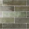 Trinidad Sage Green 2 1/2″ x 10″ Porcelain Tile  