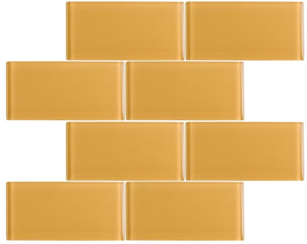 Saffron 3″ x 6″ Subway Tile Saffron 3″ x 6″ Subway Tile