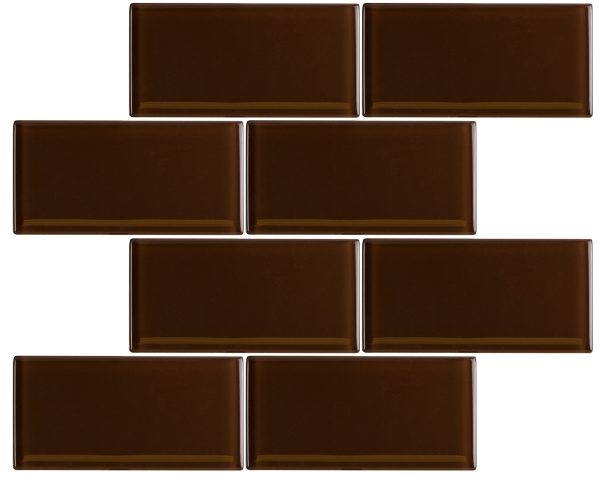 Hot Cocoa 3″ x 6″ Subway Tile Hot Cocoa 3″ x 6″ Subway Tile