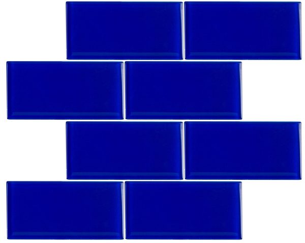 Caribbean Blue 3″ x 6″ Subway Tile Caribbean Blue 3″ x 6″ Subway Tile