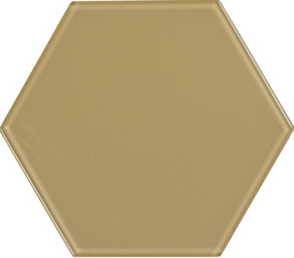 8″ Sand Dollar Hexagon Tile  