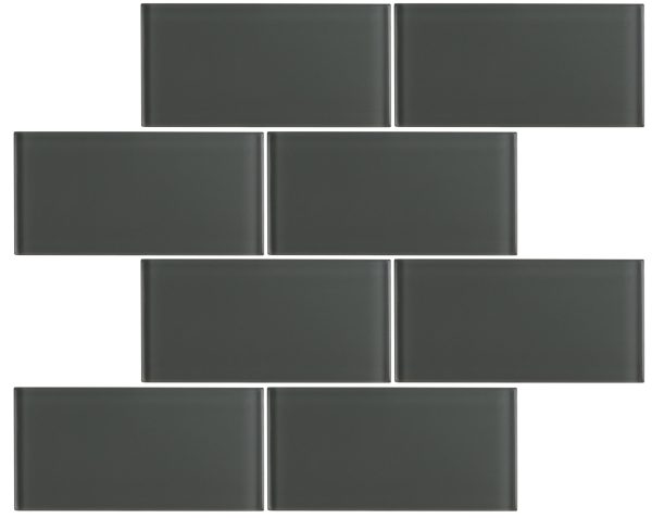 Dark Gray 3″ x 6″ Subway Tile Dark Gray 3″ x 6″ Subway Tile