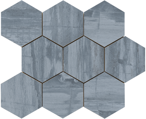 Fossil Blue, Light Commercial, Natural, Porcelain, Rectangle, Residential 