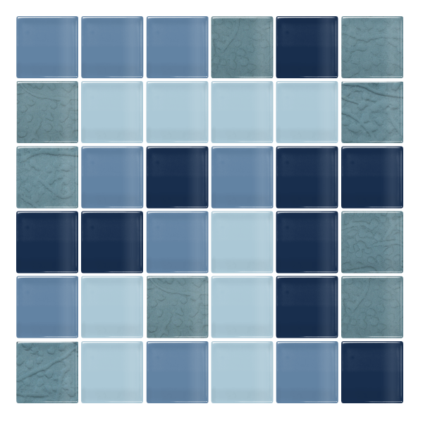 Blue Blend 2″ x 2″ Blue Blend 2″ x 2″
