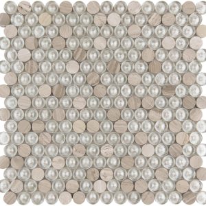 Bel Air Button Mosaic  