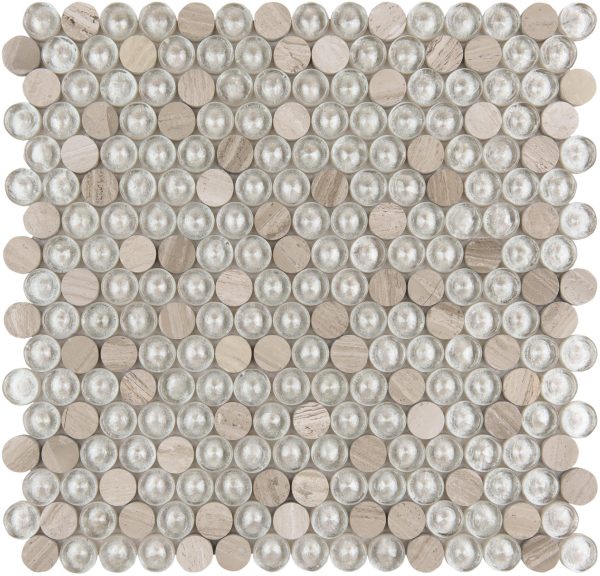 Bel Air Button Mosaic Bel Air Button Mosaic