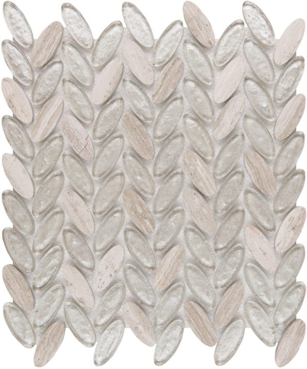 Bel Air Elyptic Herringbone Mosaic  
