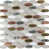 Somerset Elyptic Brickset Mosaic  