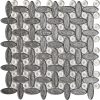 Grey Poupon Elyptic Basketweave Mosaic  