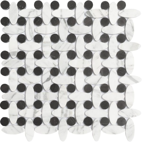 Minor Key Elyptic Basketweave Mosaic Minor Key Elyptic Basketweave Mosaic