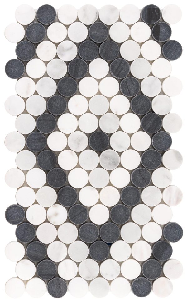 Black n White Diamonde Mosaic  