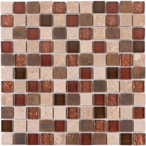Copper Canyon 1″ x 1″ Mosaic  