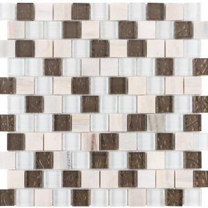 Frozen Tundra 1″ x 1″ Offset Mosaic  